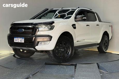 White 2016 Ford Ranger Dual Cab Pick-up Wildtrak 3.2 (4X4)