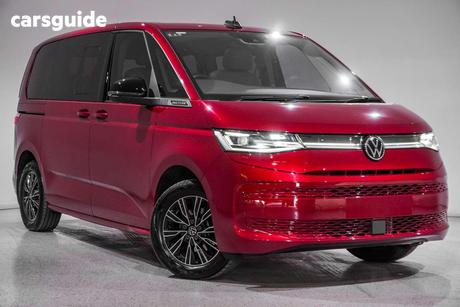 Red 2025 Volkswagen Multivan Wagon Life Swb Tdi360