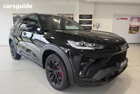 Black 2025 GWM Haval H6GT Wagon Ultra Phev (4Wd)