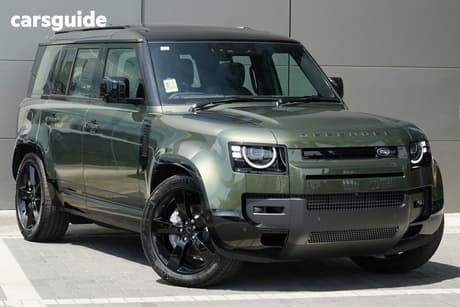 Green 2026 Land Rover Defender Wagon 110 D350 X-Dynamic Se (257Kw)
