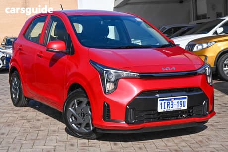 Red 2025 Kia Picanto Hatchback Sport (Pe2)