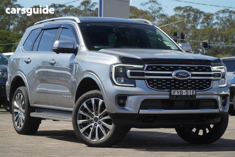 Silver 2025 Ford Everest Wagon Platinum (4Wd)