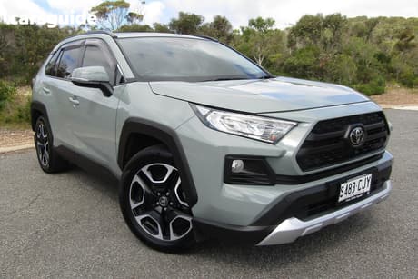 Green 2021 Toyota RAV4 Wagon Edge (Awd)