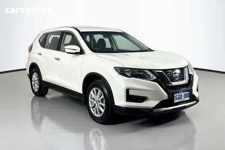 White 2018 Nissan X-Trail Wagon St 7 Seat (2Wd)