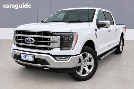 White 2023 Ford F150 Double Cab Pick Up Lariat Lwb (4Wd)