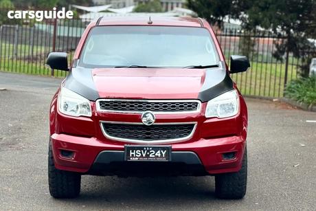 Red 2015 Holden Colorado Crew Cab Pickup Ls (4X4)