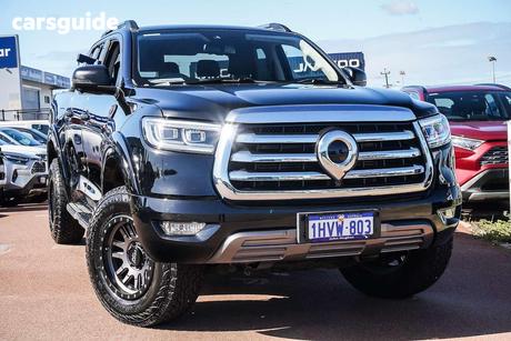 Black 2022 GWM UTE Dual Cab Utility Cannon (4X4)
