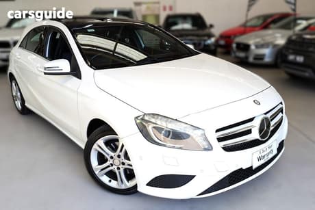White 2015 Mercedes-Benz A180 Hatchback Be