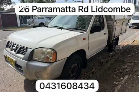 White 2003 Nissan Navara Cab Chassis Dx