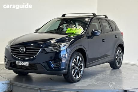 Blue 2017 Mazda CX-5 Wagon Akera (4X4)
