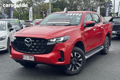 Red 2025 Mazda BT-50 Dual Cab Pick-up Xtr (4X4)