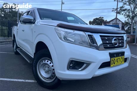 White 2016 Nissan Navara Double Cab Utility Rx (4X2)