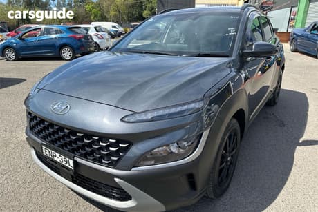 Grey 2021 Hyundai Kona Wagon (Fwd)