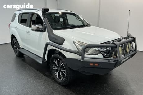 White 2019 Isuzu MU-X Wagon Ls-T (4X4)