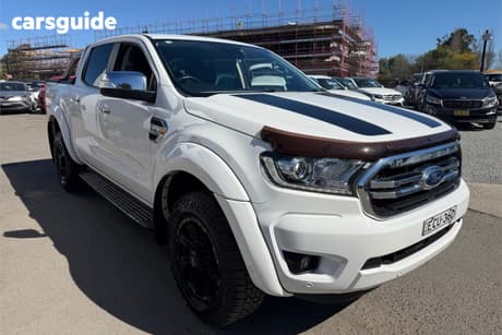 White 2019 Ford Ranger Double Cab Pick Up Xlt 3.2 (4X4)