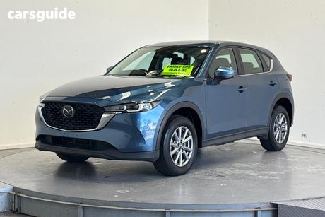 Blue 2023 Mazda CX-5 Wagon G20 Maxx (Fwd)
