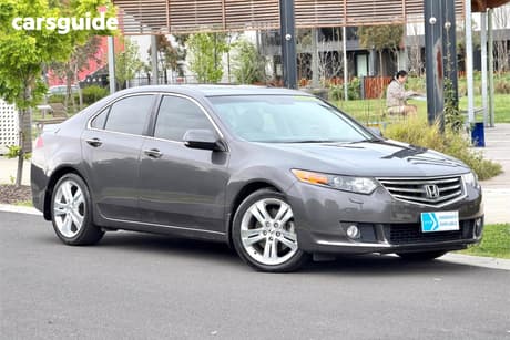 Grey 2010 Honda Accord Euro Sedan Luxury Navi