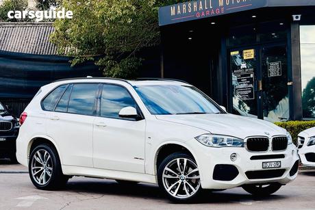 White 2016 BMW X5 Wagon Xdrive 30D