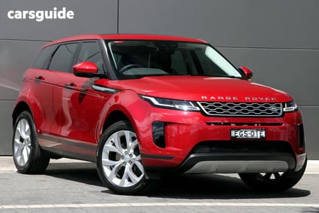 Red 2019 Land Rover Range Rover Evoque Wagon P200 Se (147Kw)