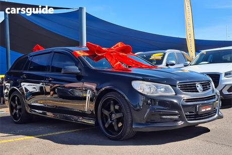 Black 2014 Holden Commodore Sportswagon Sv6