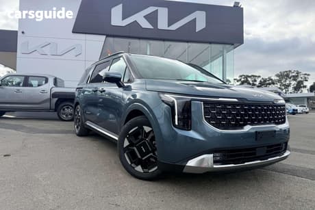 Blue 2026 Kia Carnival Wagon Gt-Line