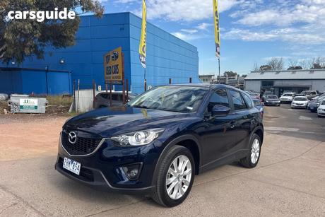 Blue 2012 Mazda CX-5 Wagon Grand Tourer (4X4)