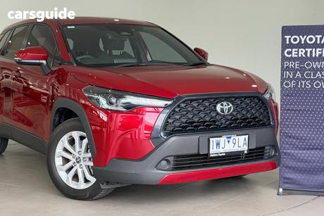 Red 2022 Toyota Corolla Cross Wagon Gx 2Wd