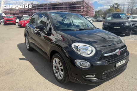 Black 2016 Fiat 500X Wagon Pop Star
