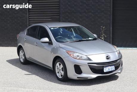 Silver 2013 Mazda 3 Sedan Neo