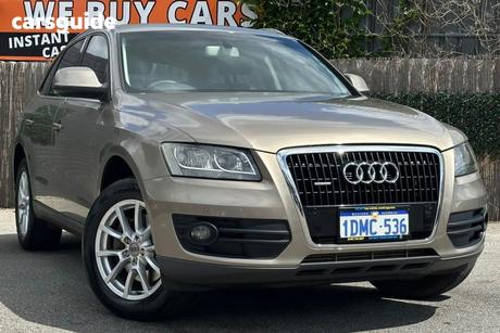 Beige 2010 Audi Q5 Wagon 3.0 Tdi Quattro