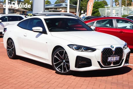 White 2021 BMW 420I Coupe M Sport