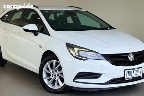 White 2018 Holden Astra Sportswagon Ls Plus