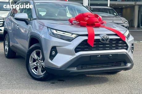 Silver 2025 Toyota RAV4 Wagon Gx (Awd) Hybrid