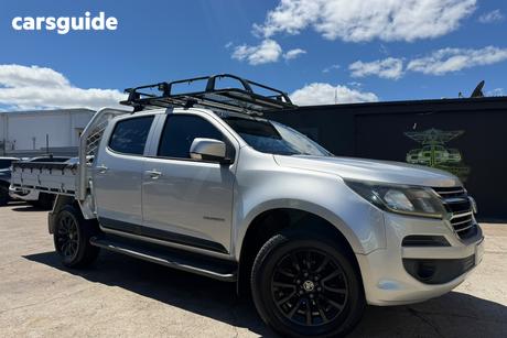 Silver 2017 Holden Colorado Crew Cab Chassis Ls (4X2)