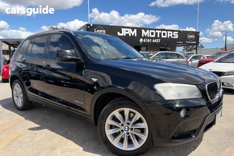 Black 2011 BMW X3 Wagon Xdrive 20D