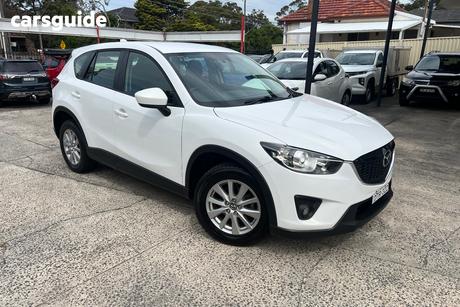 White 2014 Mazda CX-5 Wagon Maxx Sport (4X2)