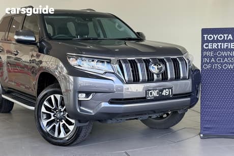 Grey 2023 Toyota Landcruiser Prado Wagon Vx