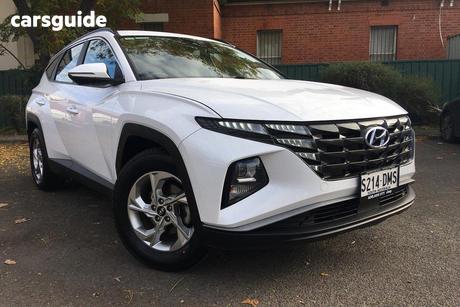 White 2023 Hyundai Tucson Wagon (Fwd)