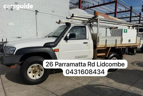 White 2014 Nissan Patrol Leaf Cab Chassis Dx (4X4)