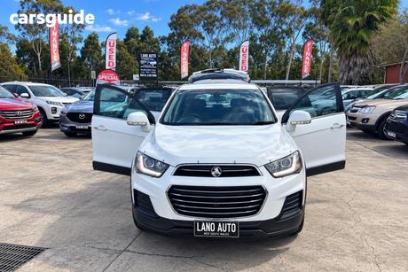White 2017 Holden Captiva SUV 7 LS (FWD) CG MY18