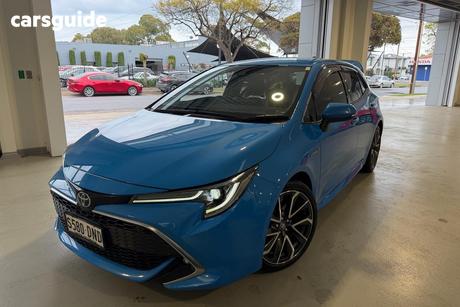 Blue 2022 Toyota Corolla Hatchback Zr Hybrid