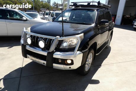 Black 2012 Toyota Landcruiser Prado Wagon Vx (4X4)