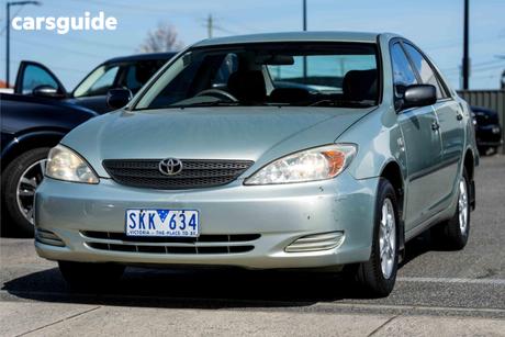 Green 2003 Toyota Camry Sedan Altise