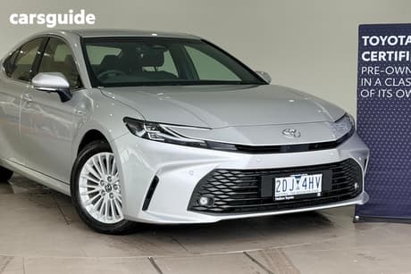 Silver 2025 Toyota Camry Sedan Ascent Sport Hybrid