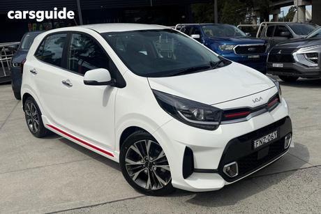 White 2023 Kia Picanto Hatchback Gt-Line (Pe)