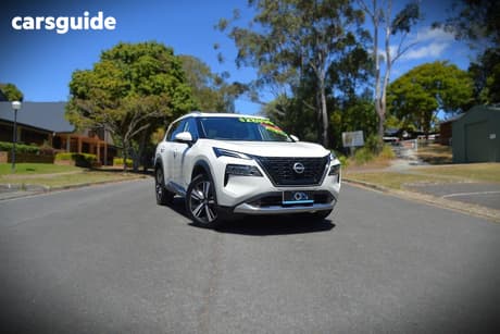 White 2023 Nissan X-Trail Wagon Ti (4Wd) E-Power (Hybrid)