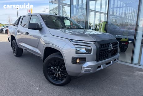 Silver 2025 Mitsubishi Triton Double Cab Pick Up Glx-R (4X4)