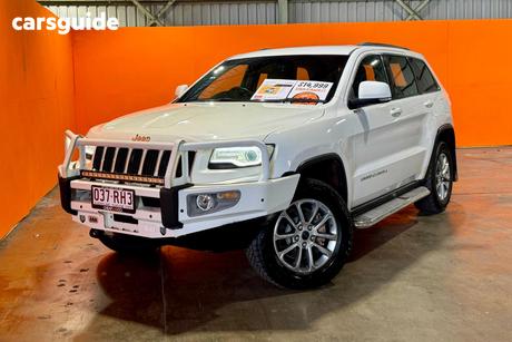 White 2014 Jeep Grand Cherokee Wagon Laredo (4X4)