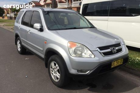 Silver 2003 Honda CR-V Wagon (4X4) Sport