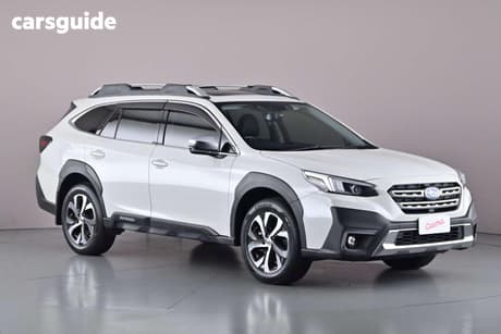 White 2021 Subaru Outback Wagon Awd Touring